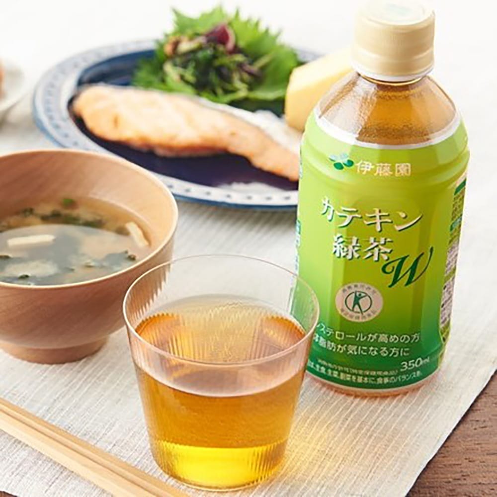 カテキン緑茶W PET350ml 24本
