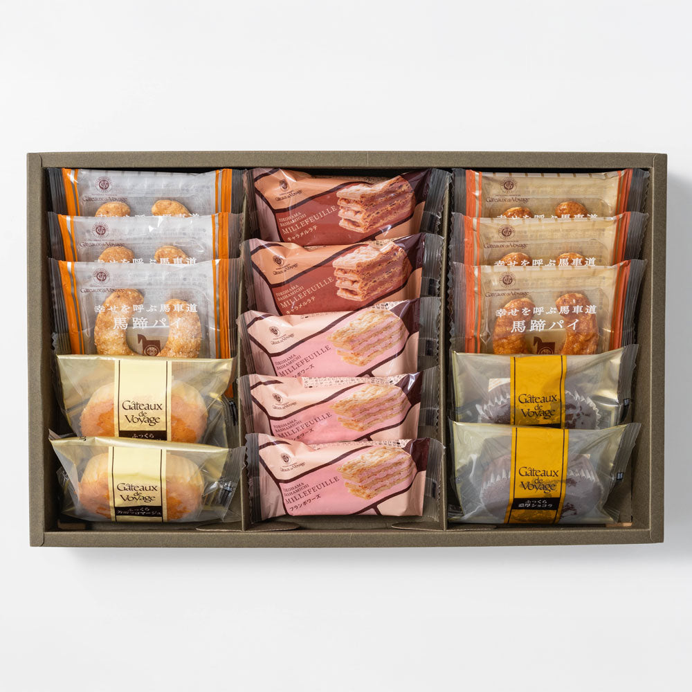 ガトー・ド・ボワイヤージュ 横浜馬車道スイーツ 6種食べ比べ(15個)