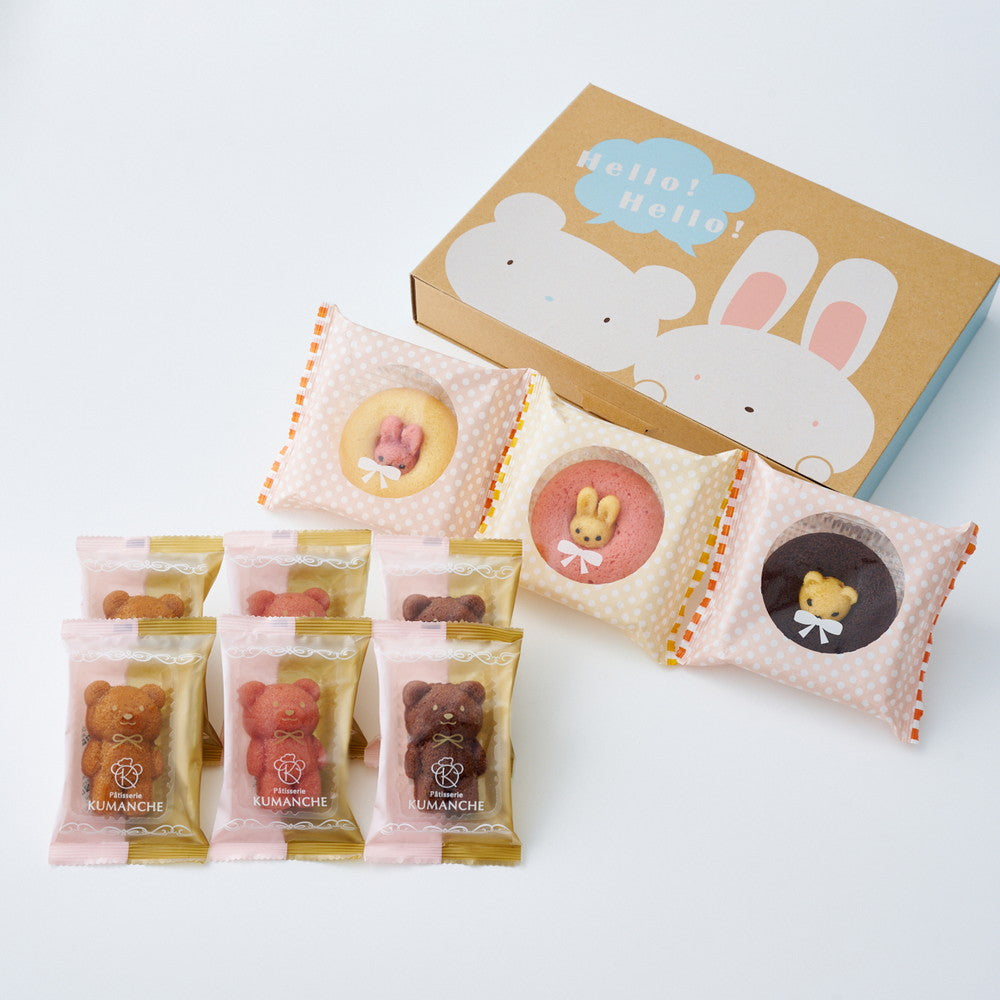 パティスリークマンシ&アニマルドーナツ 6種食べ比べ(9個)