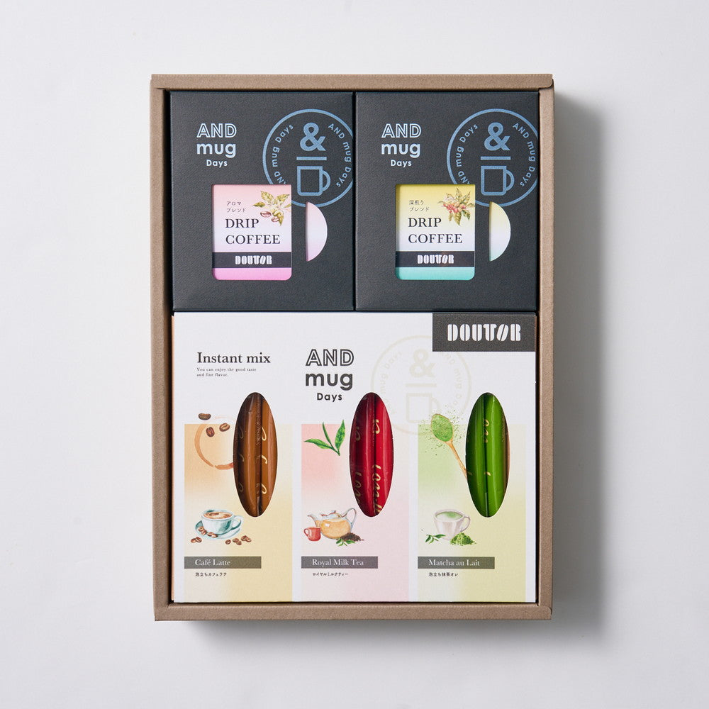ドトールコーヒー ドリップ&インスタント 5種飲み比べ(15個)