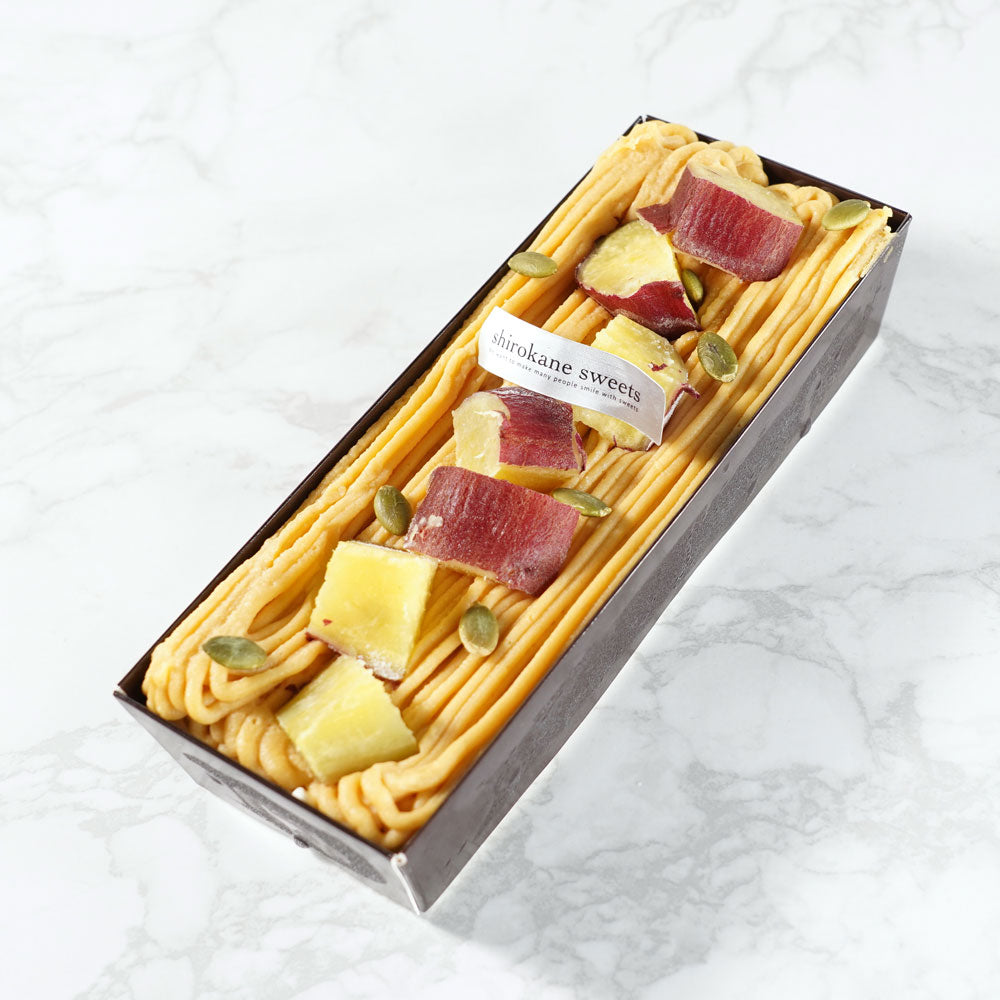 白金スイーツ 白金モンブランチーズケーキ(シルクスイート)