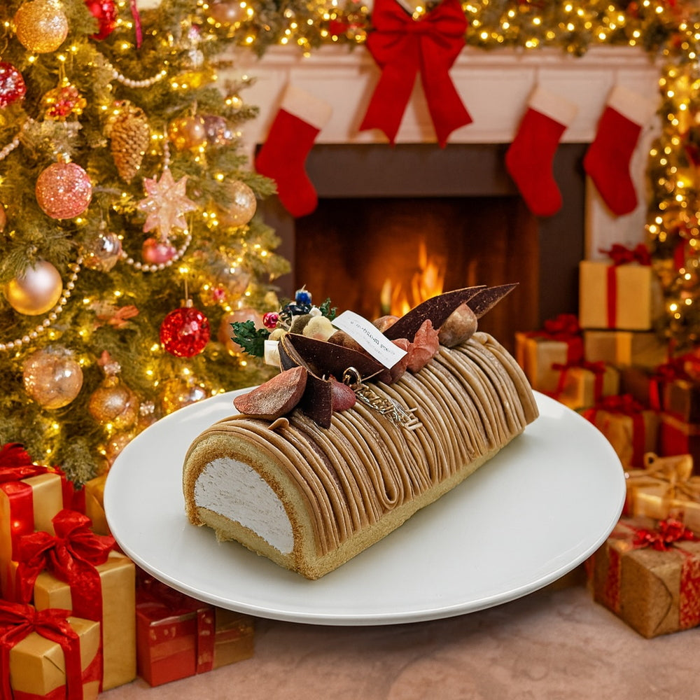 白金スイーツ 白金ブッシュドノエル(皇室献上栗 山江栗)