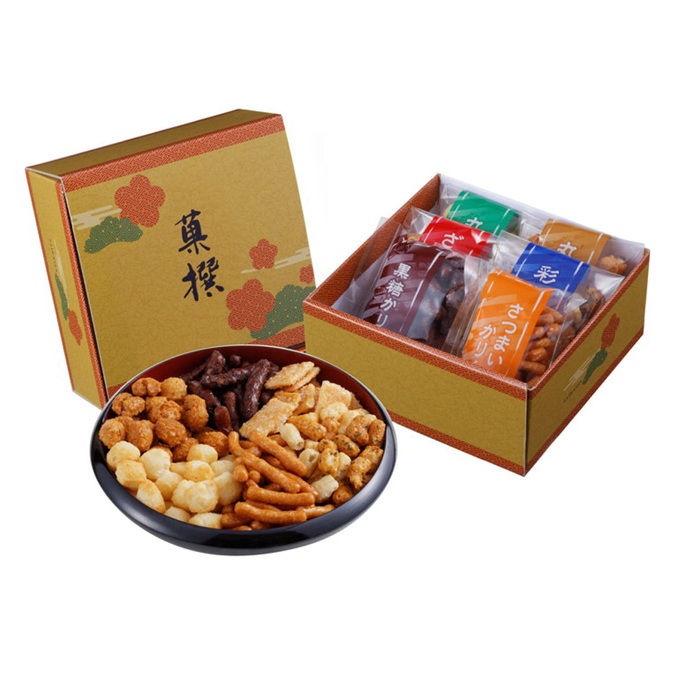 おかきかりんとう詰合せ「菓撰」(6種詰め合わせA)