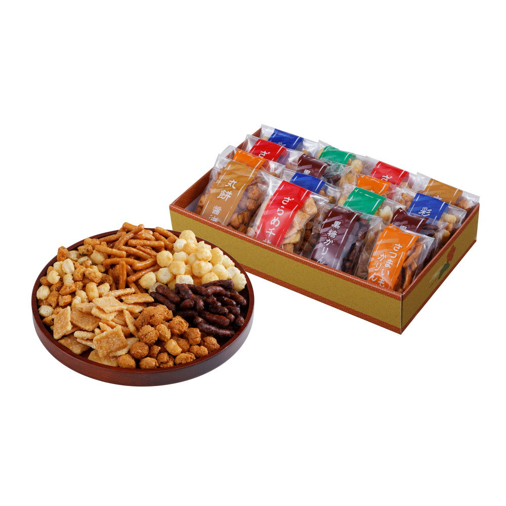 おかきかりんとう詰合せ「菓撰」(6種詰め合わせC)