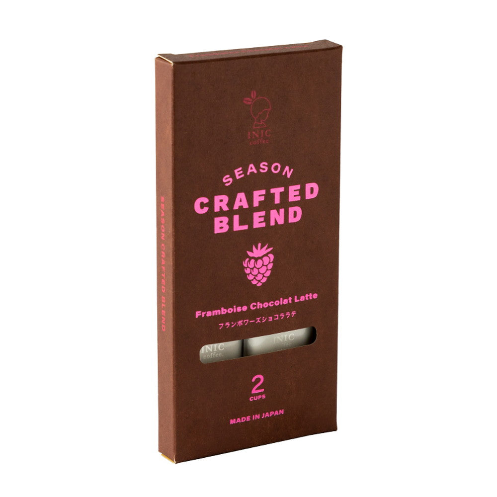 INIC coffee Season Crafted Blend フランボワーズショコララテ 2C