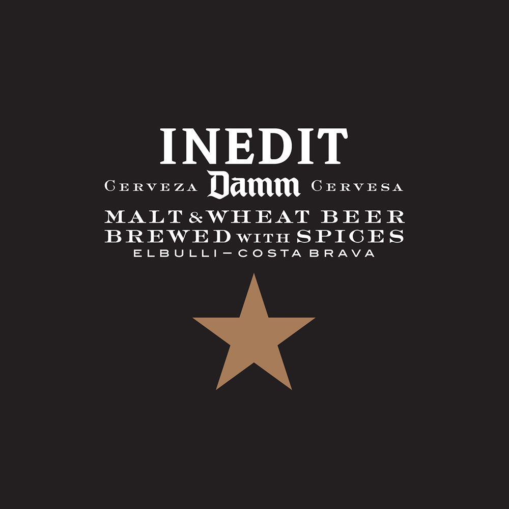 バルセロナNo1ブルワリーDAM社の「イネディット」プレミアムビール 1本