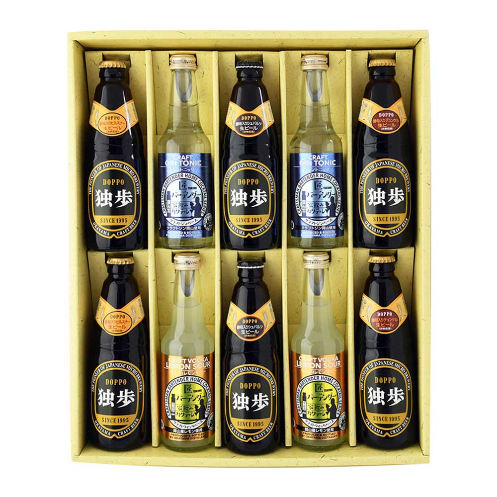 独歩ビール&クラフトサワーセット10本