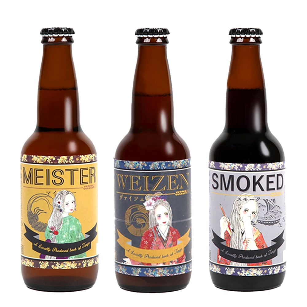 京都丹後クラフトビール コンペ受賞セット(330ml×3本)