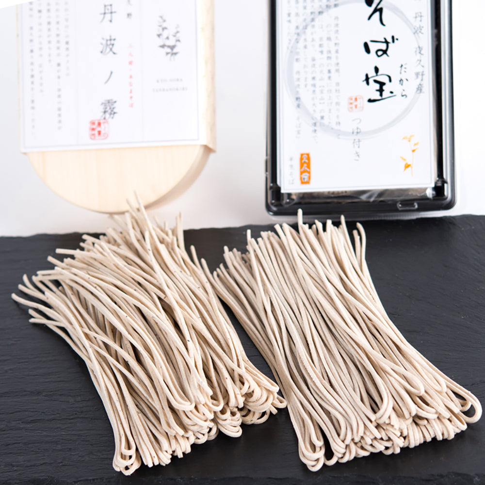 半なま　京蕎麦　味くらべセット (半生蕎麦2種 計6人前)