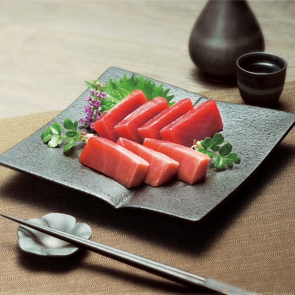天然本まぐろセット(中トロサク220g・赤身サク220g)