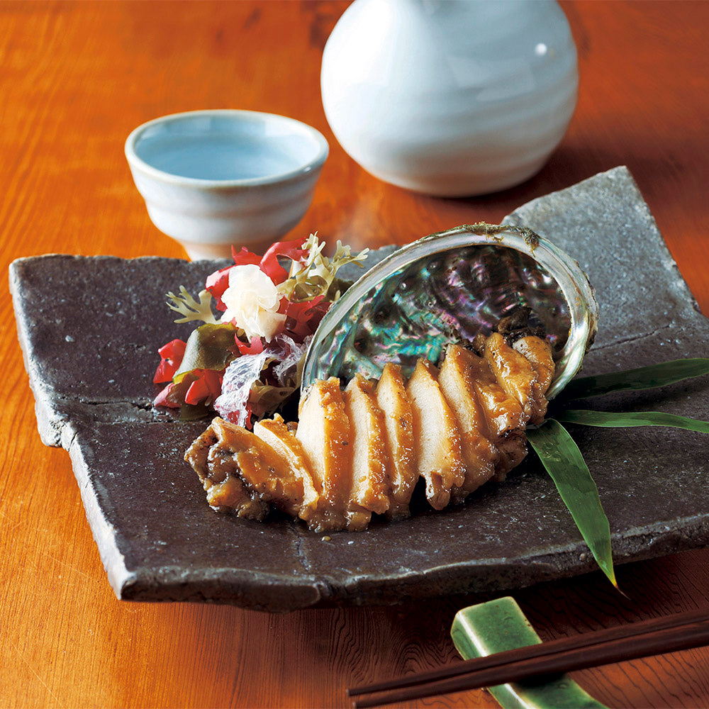 北海道産あわびのやわらか煮(70g 殻付重量×4)