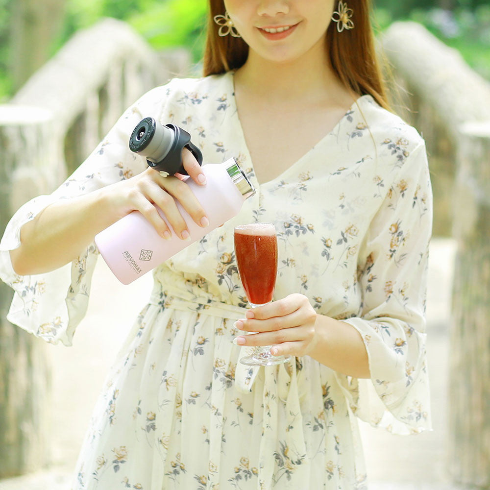 REVOMAX(レボマックス)真空断熱ボトル レボマックス 12oz slim イェールブルー