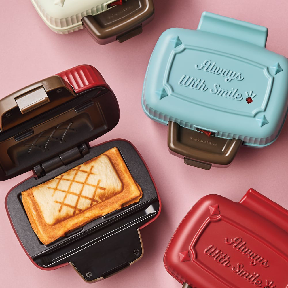 recolte(レコルト) プレスサンドメーカー ミニ ホワイト