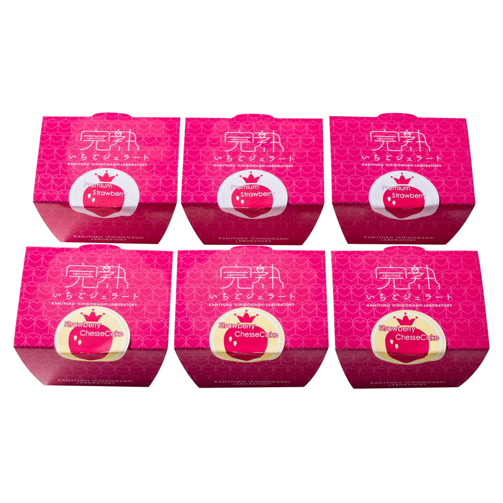 完熟いちご菓子研究所　完熟いちごジェラート