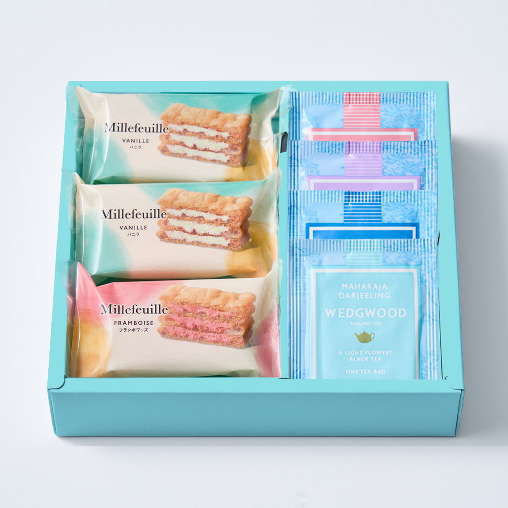 ウェッジウッドティーバッグ &ミルフイユ７個