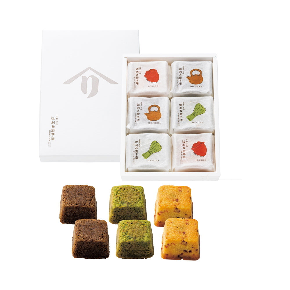 創業萬延元年 京都宇治　辻利兵衛本店　賽の茶　6個