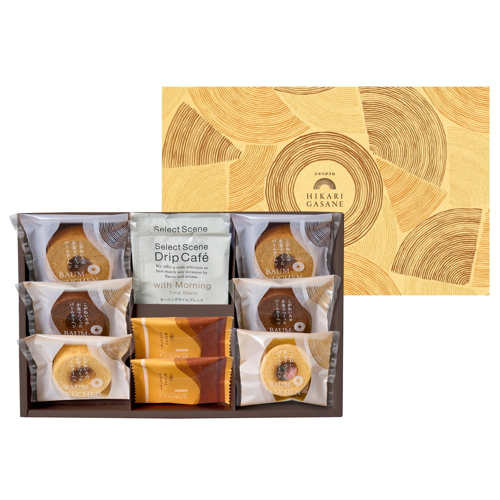 ひかりがさね　ふんわりバームと珈琲の詰合せ　10個