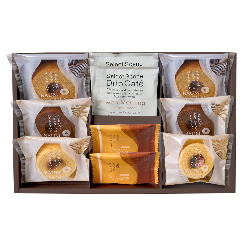 ひかりがさね　ふんわりバームと珈琲の詰合せ　10個