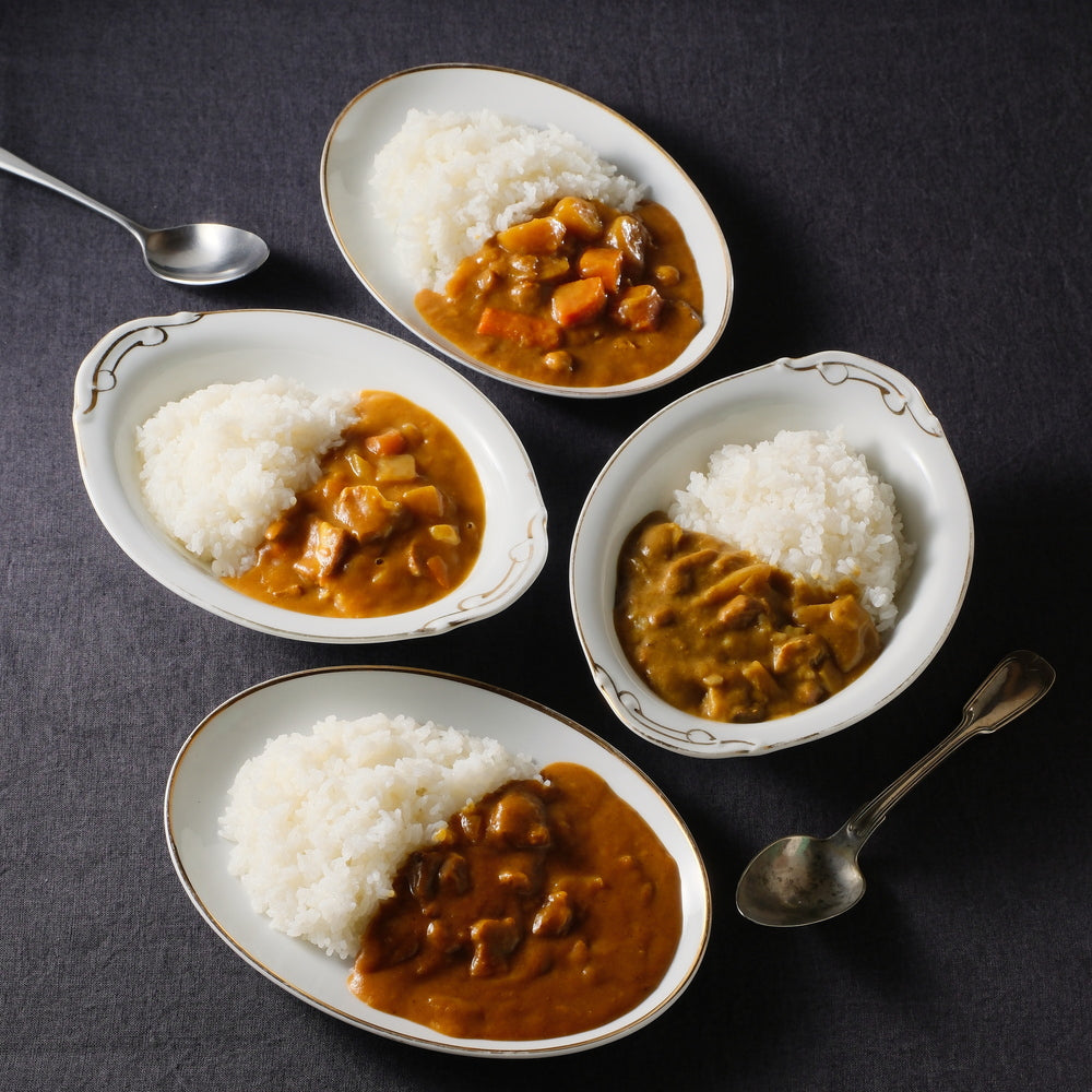 明治36年創業 「日比谷松本楼」 ハイカラカレー＆ビーフシチュー6種食べ比べ