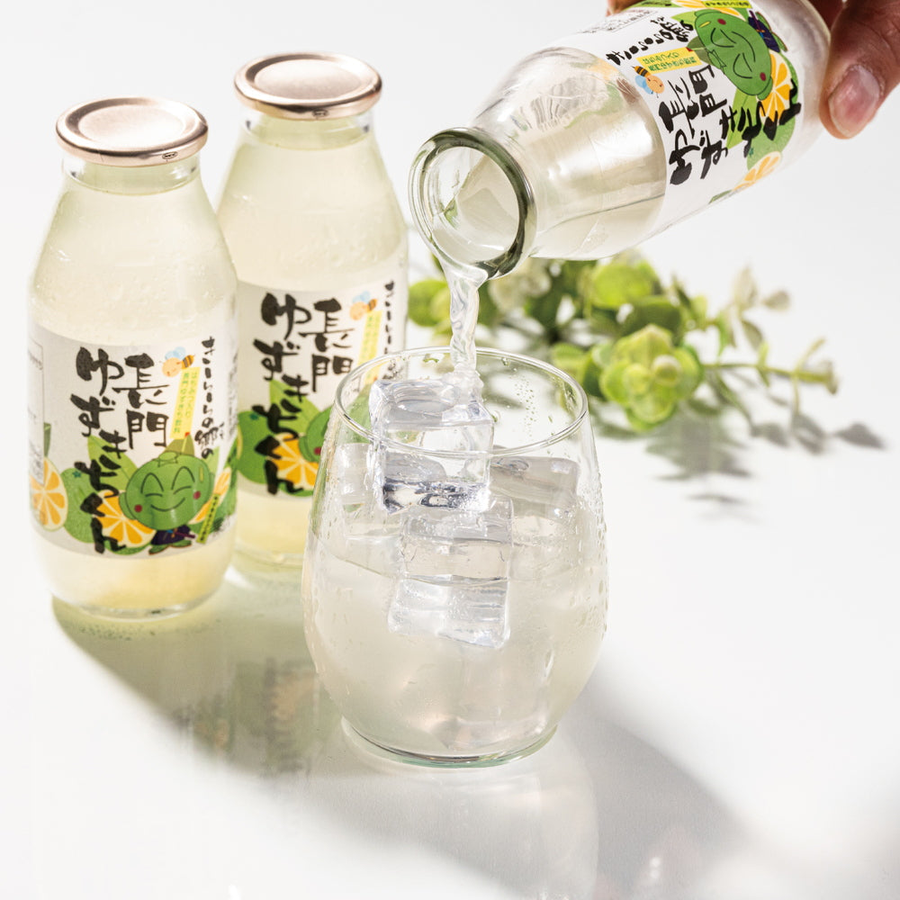 山口県特産の柑橘使用 「長門ゆずきちくん」　24本