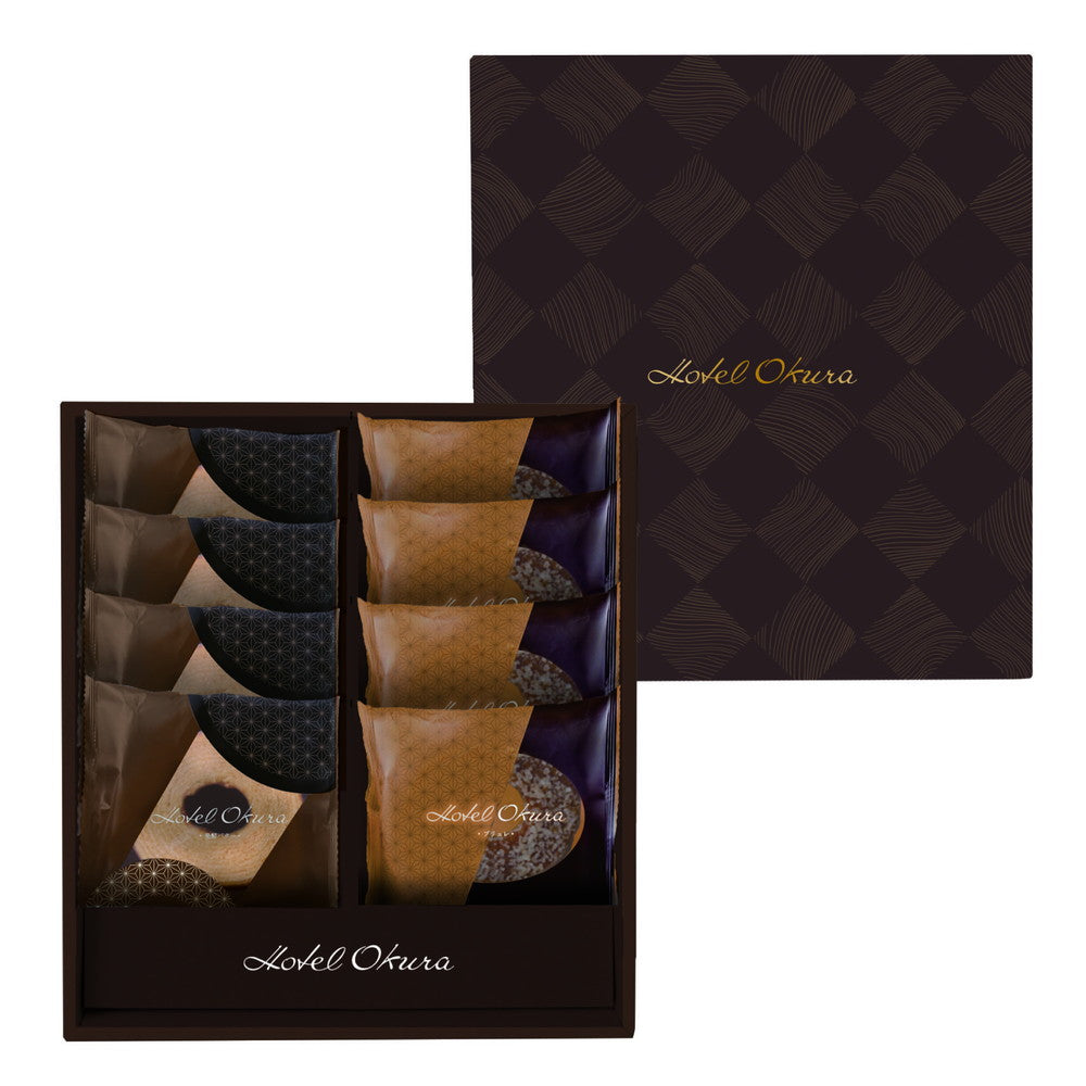 ホテルオークラ　発酵バターとブリュレのバームクーヘン2種食べ比べ（8個）