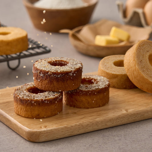 ホテルオークラ　発酵バターとブリュレのバームクーヘン2種食べ比べ（10個）