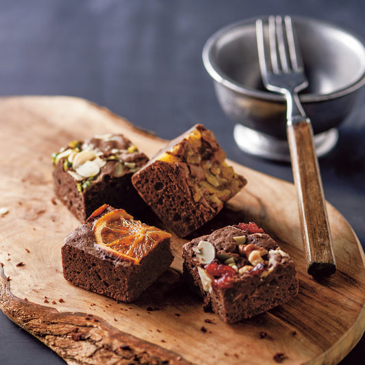 ホシフルーツ　ナッツとドライフルーツの贅沢ブラウニー 4種食べ比べ（20個）