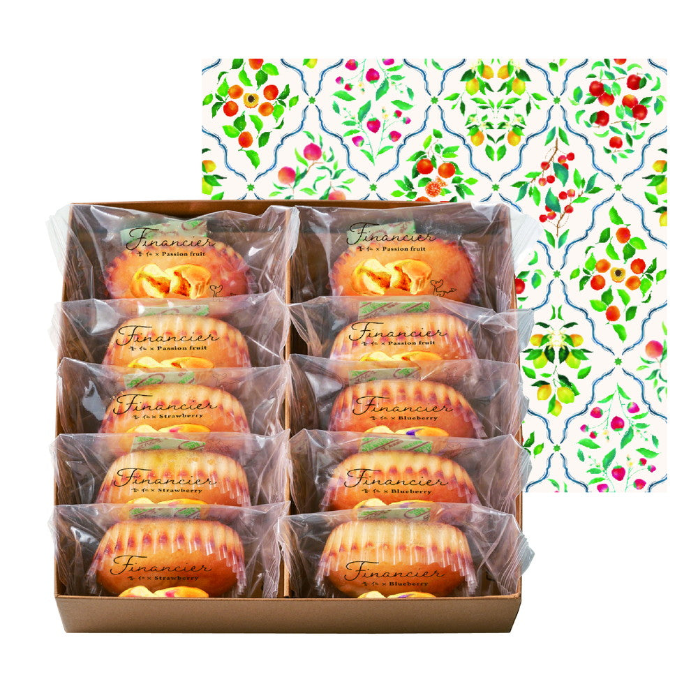 ホシフルーツ　芳果フィナンシェ 3種食べ比べ（10個）