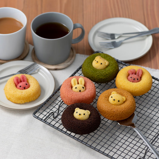 アニマルドーナツ 6種食べ比べ（6個）