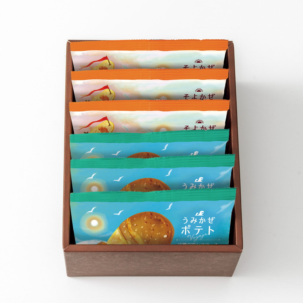 旅するポテト 2種食べ比べ（6袋）