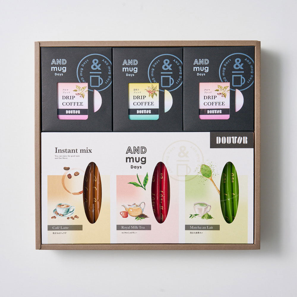 ドトールコーヒー　ドリップ＆インスタント 5種飲み比べ（24個）