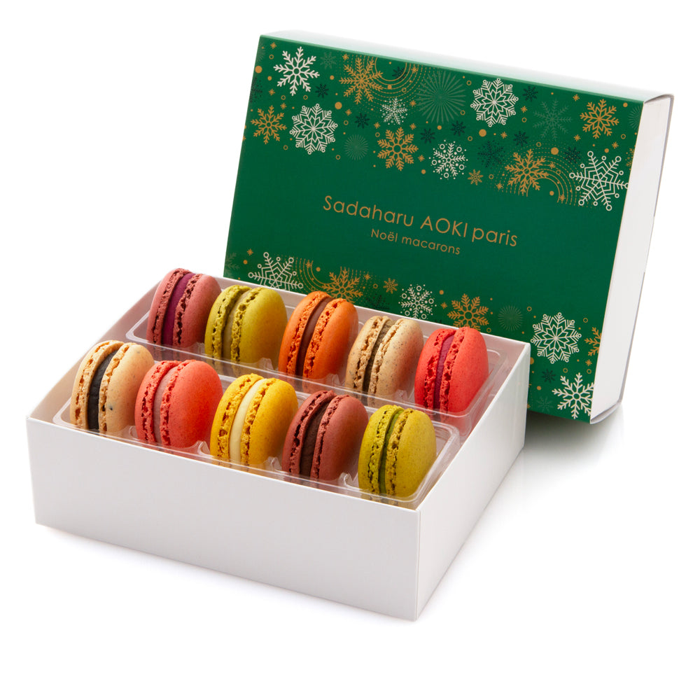 パティスリー・サダハル・アオキ・パリ ノエルマカロン10P