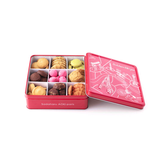 パティスリー・サダハル・アオキ・パリ　コフレアソーティモン ドゥ ビスキュイ ルージュ プティ