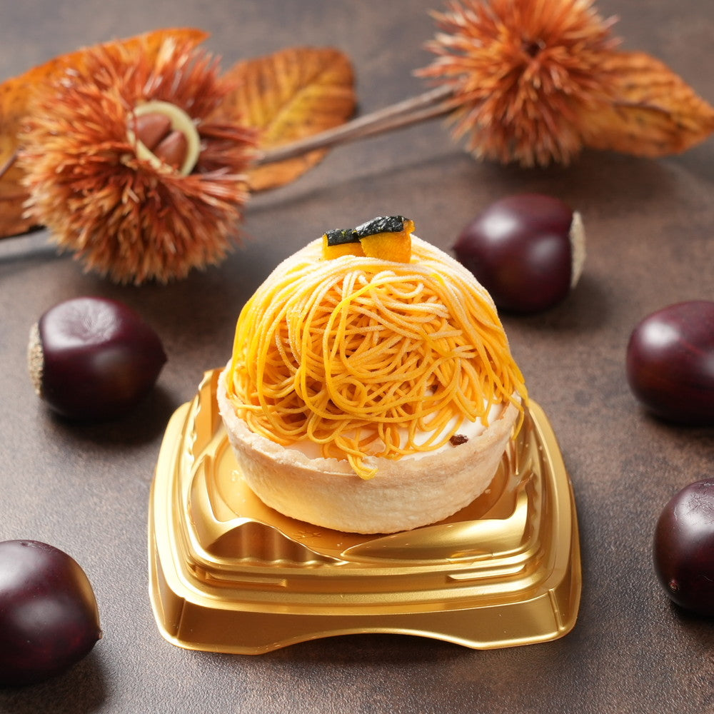 高級和栗モンブラン専門店「いも栗カボチャ」　百万石モンブラン（3個）