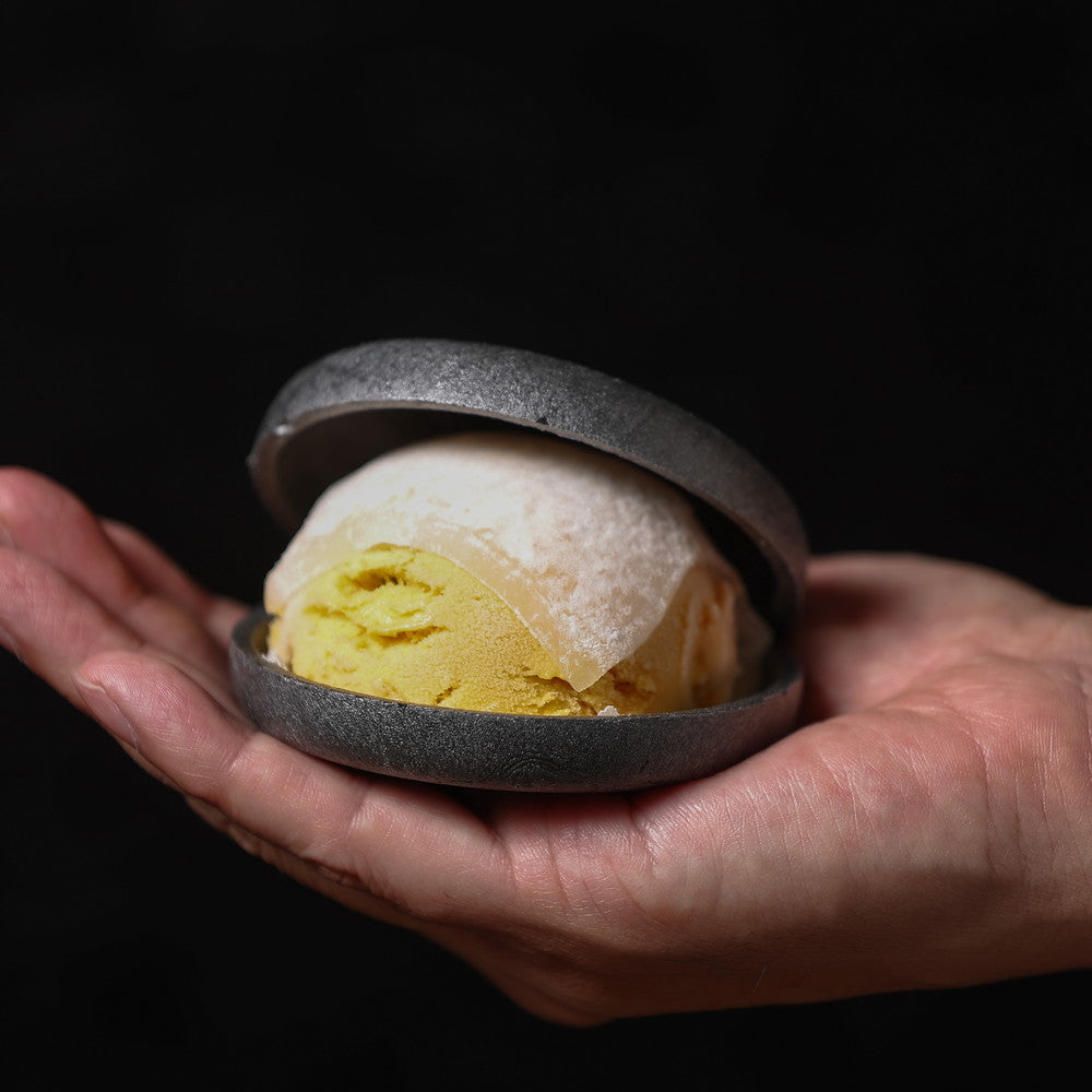 高級和栗モンブラン専門店「いも栗カボチャ」　百万石最中大福ジェラート（3個）