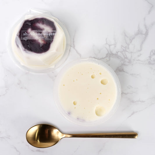 shirokane sweets TOKYOプレミアム手作りアイスクリーム　ブルーベリーチーズ　３個入り