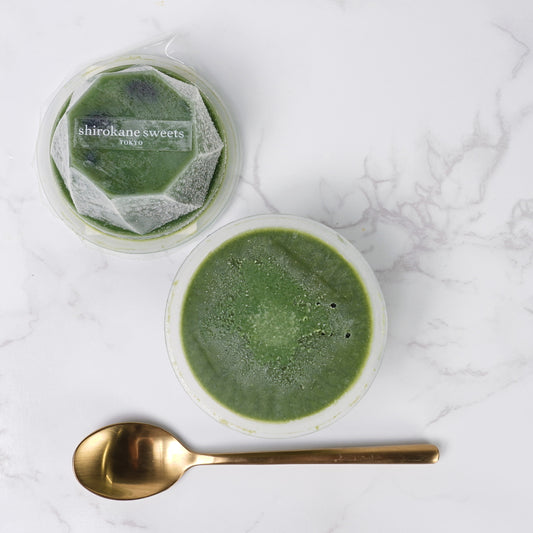shirokane sweets TOKYOプレミアム手作りアイスクリーム　抹茶　３個入り