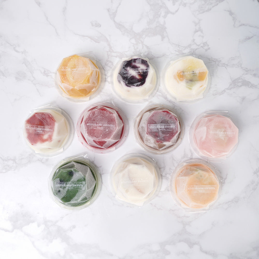 shirokane sweets TOKYOプレミアム手作りアイスクリーム　抹茶　３個入り