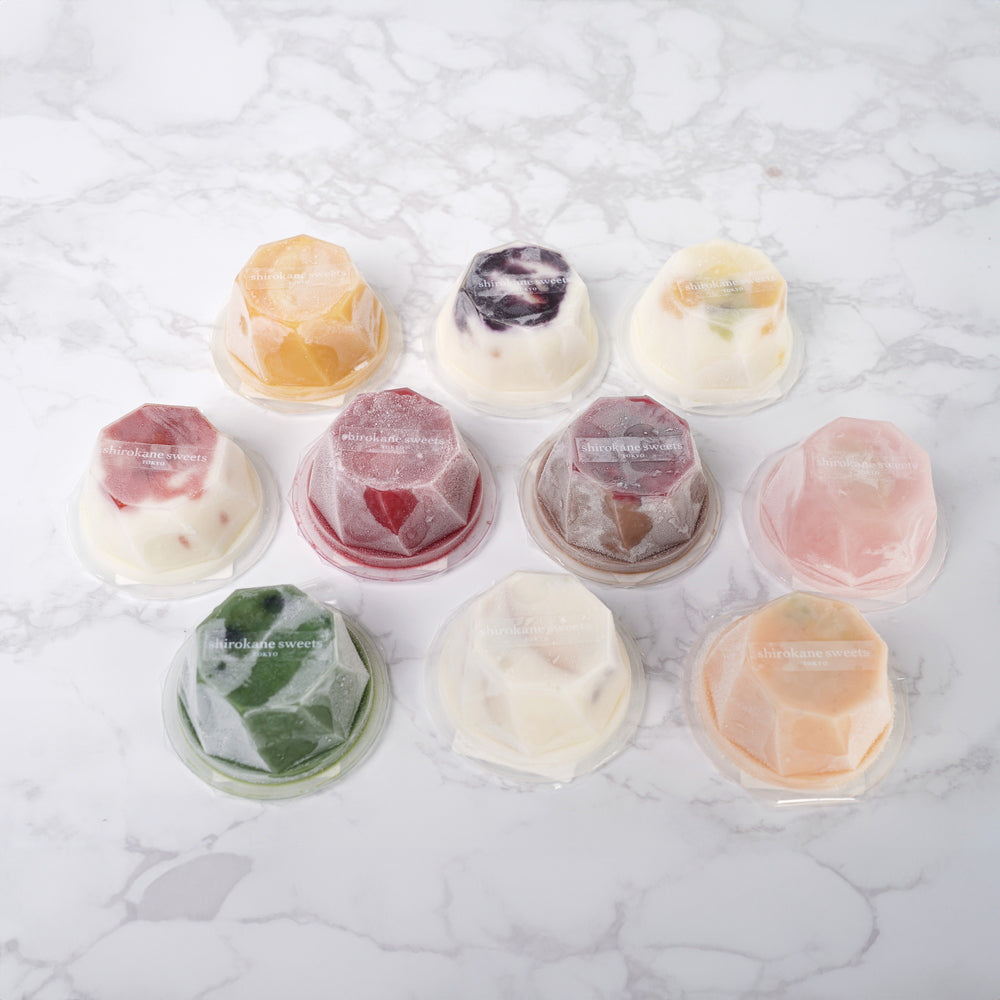 shirokane sweets TOKYOプレミアム手作りアイスクリーム　抹茶　３個入り