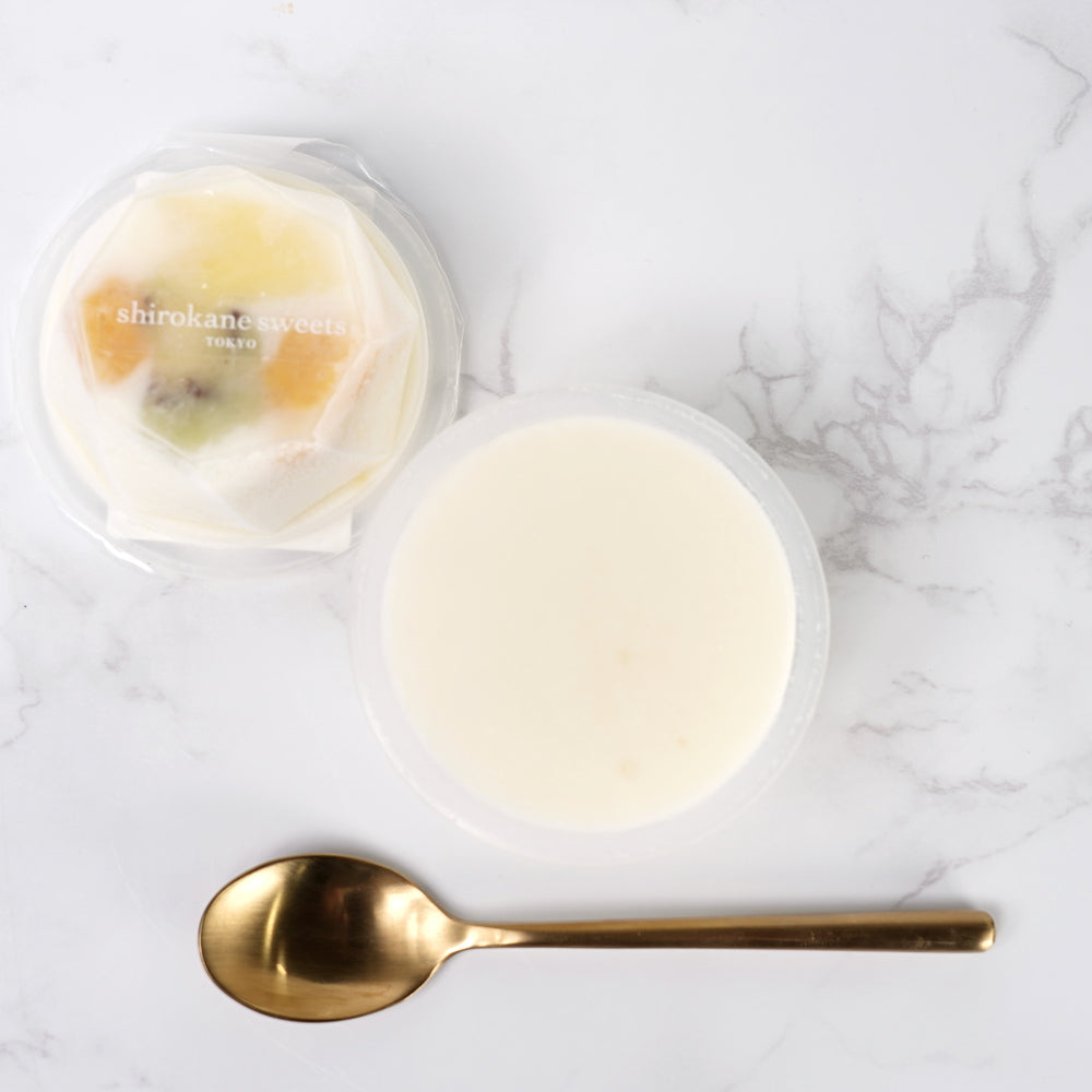 shirokane sweets TOKYOプレミアム手作りアイスクリーム　フルーツヨーグルト　３個入り