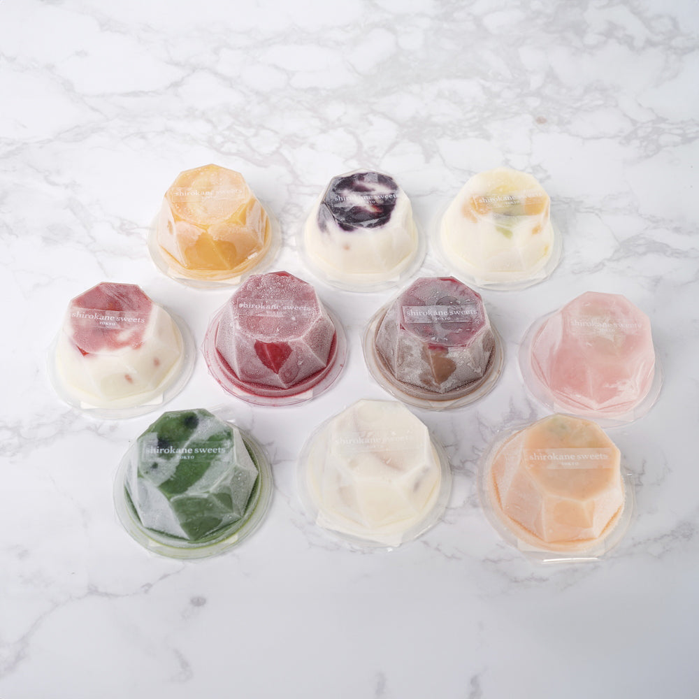 shirokane sweets TOKYOプレミアム手作りアイスクリーム　マンゴーオレンジ　３個入り