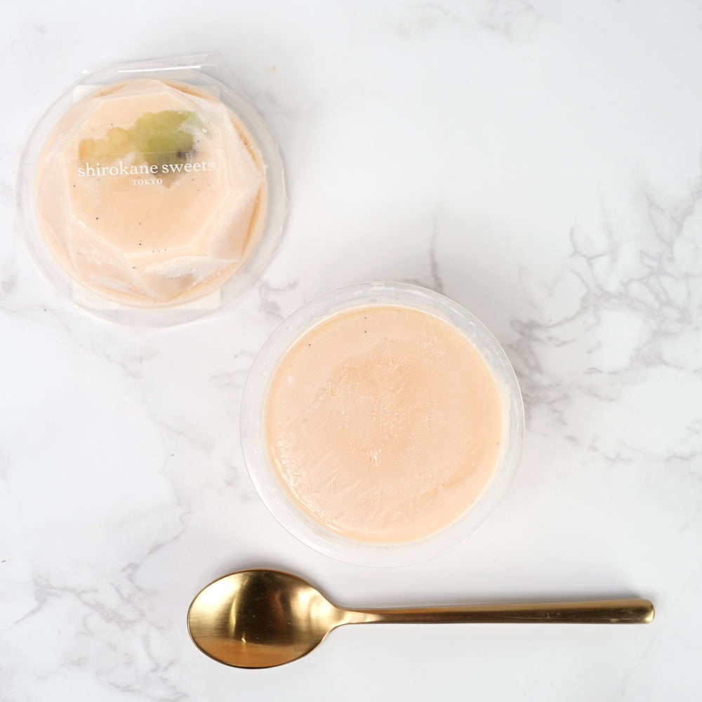 shirokane sweets TOKYOプレミアム手作りアイスクリーム　フルーツバニラ　３個入り