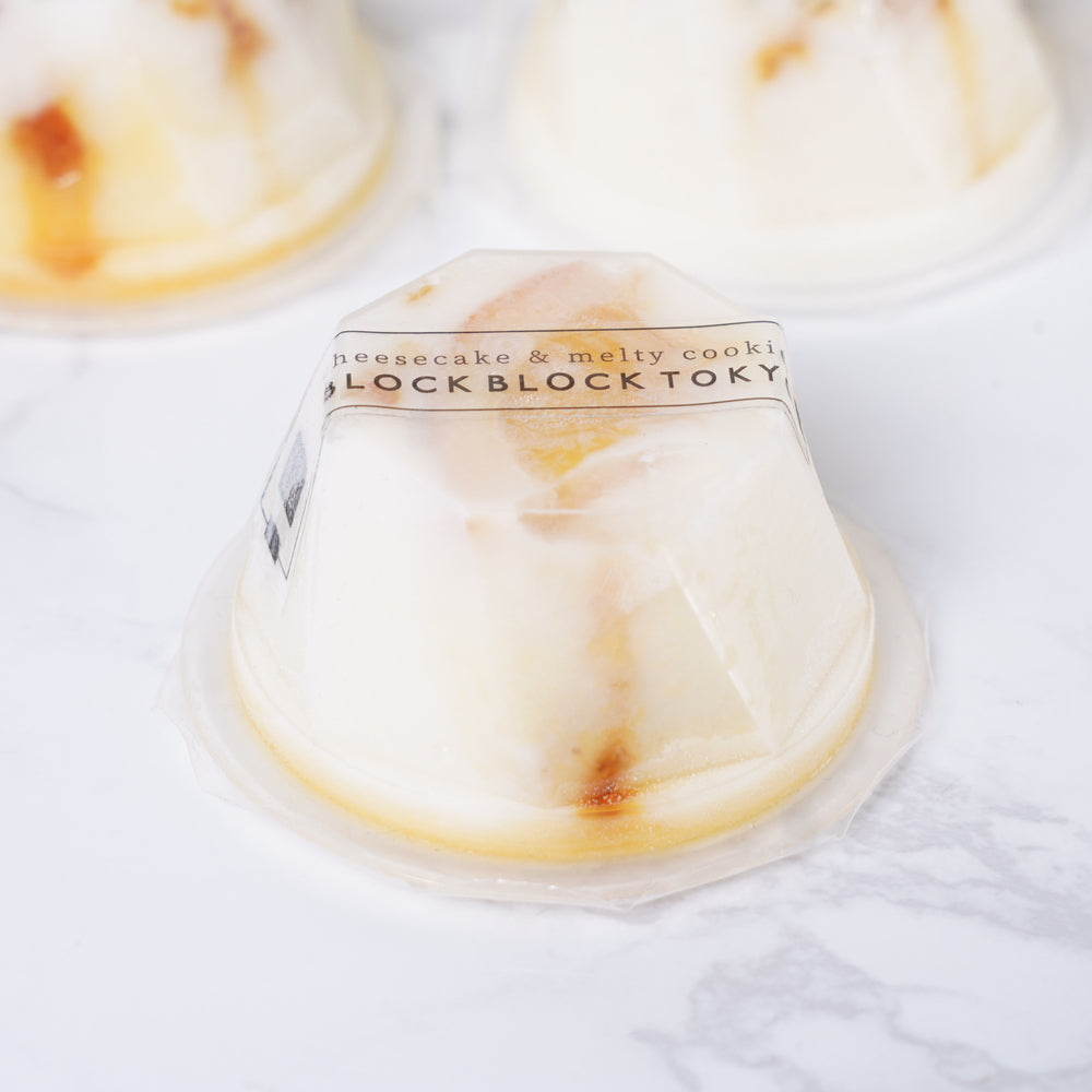 BLOCK BLOCK TOKYOBLOCK BLOCK TOKYO バスク手作りアイスクリーム（オレンジ）3個入