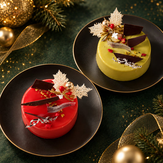 shirokane sweets TOKYO　白金クリスマスデュオ 2種食べ比べ（ピスターシュ＆フランボワーズ）