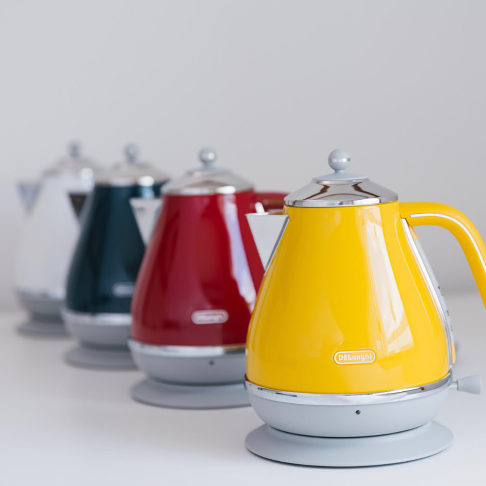 デロンギ アイコナ・キャピタルズ 電気ケトル（NYCイエロー）