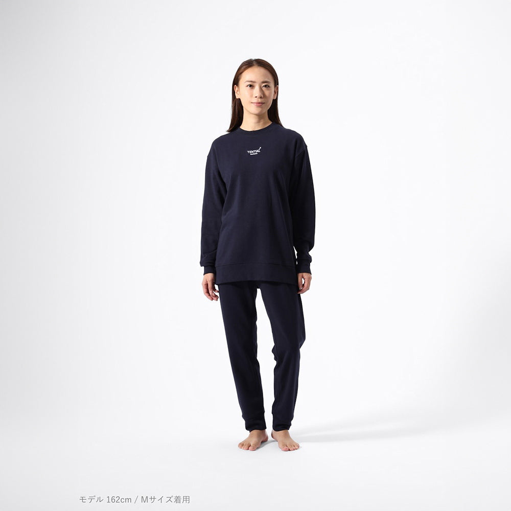 【一般医療機器】リカバリーウェアBAKUNE スウェット上下　ネイビー（Unisex XS）