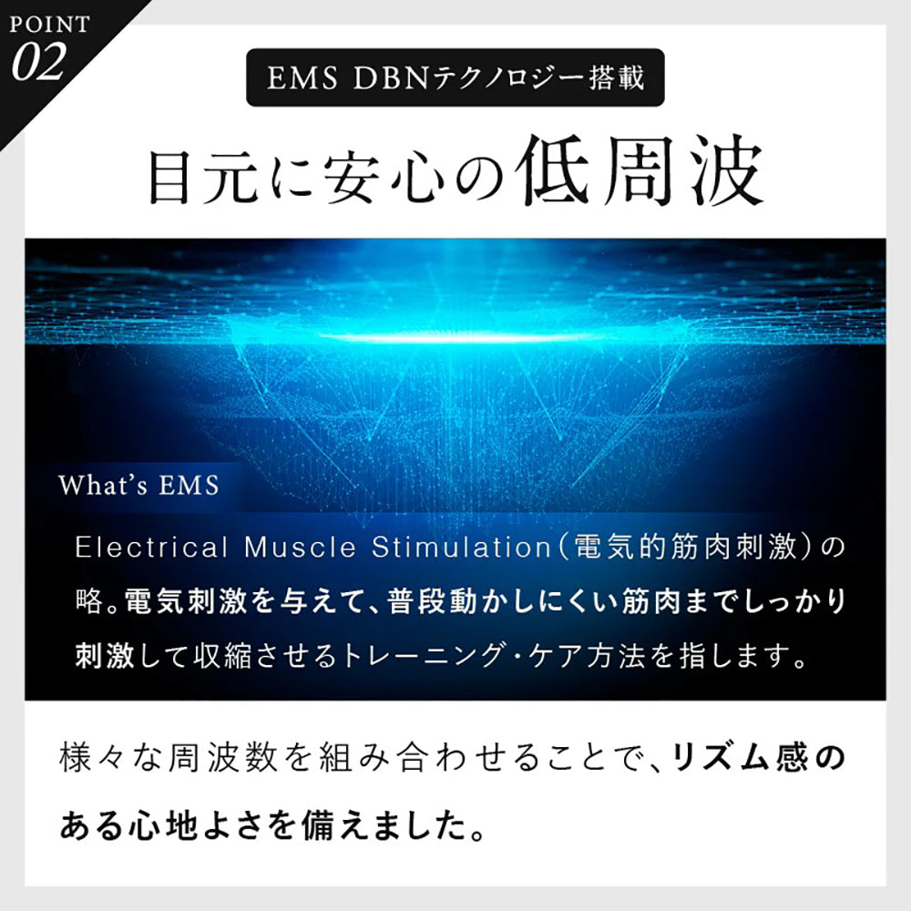 目元筋トレ　Niplux EMSアイリフト