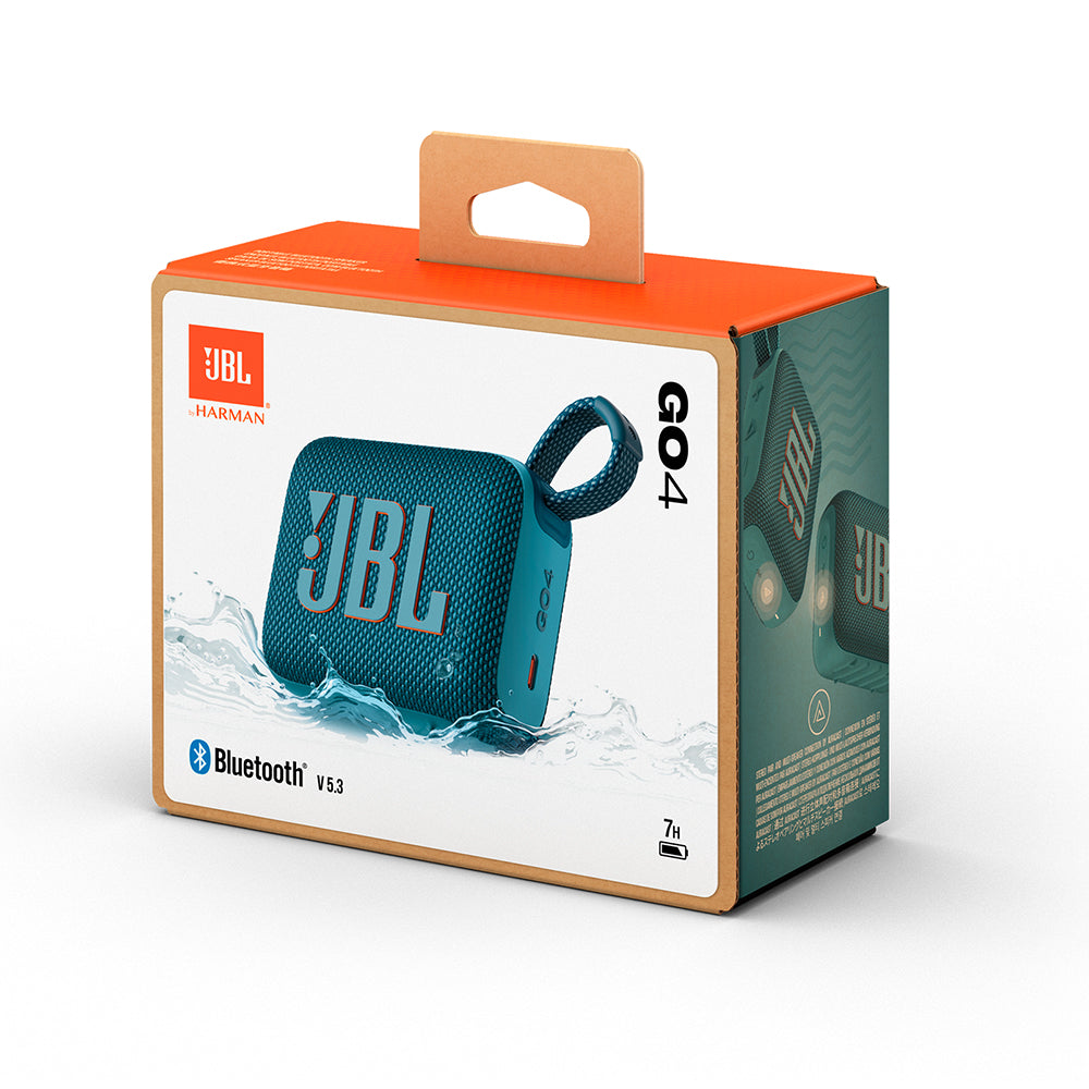 JBL　ウルトラポータブルBluetoothスピーカーGo 4　BLUE