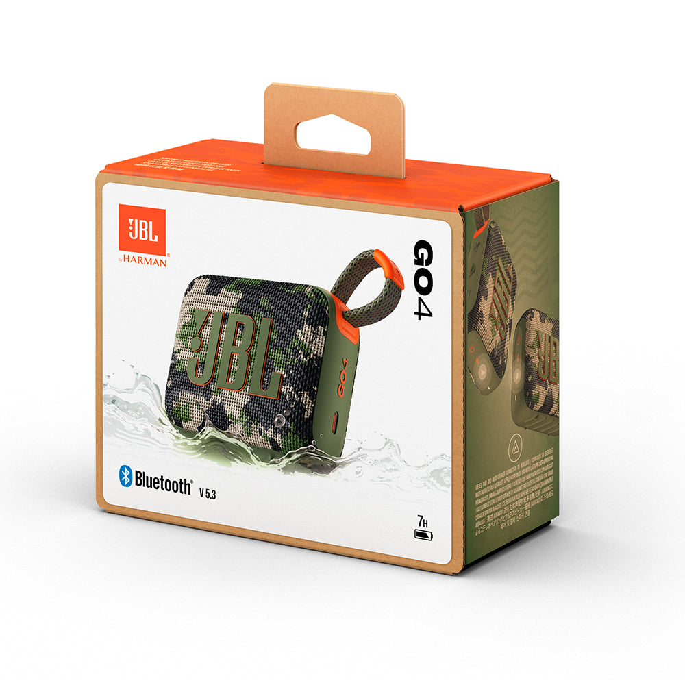 JBL　ウルトラポータブルBluetoothスピーカーGo 4　SQUAD