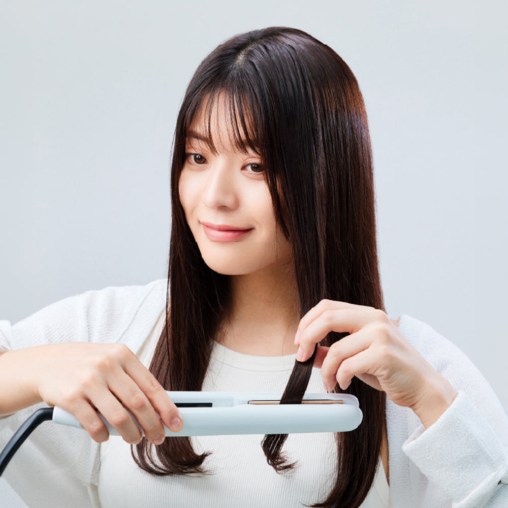 KINUJO W-worldwide model-　海外対応ストレートアイロン　ホワイト